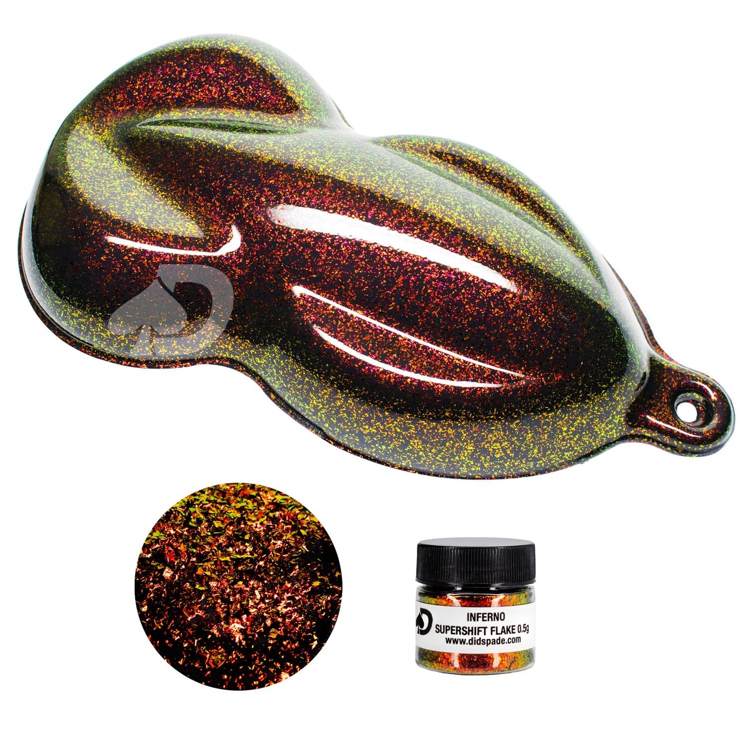 Amazon.com: Inferno SuperShift Flake 0.5g Red Orange Gold Green